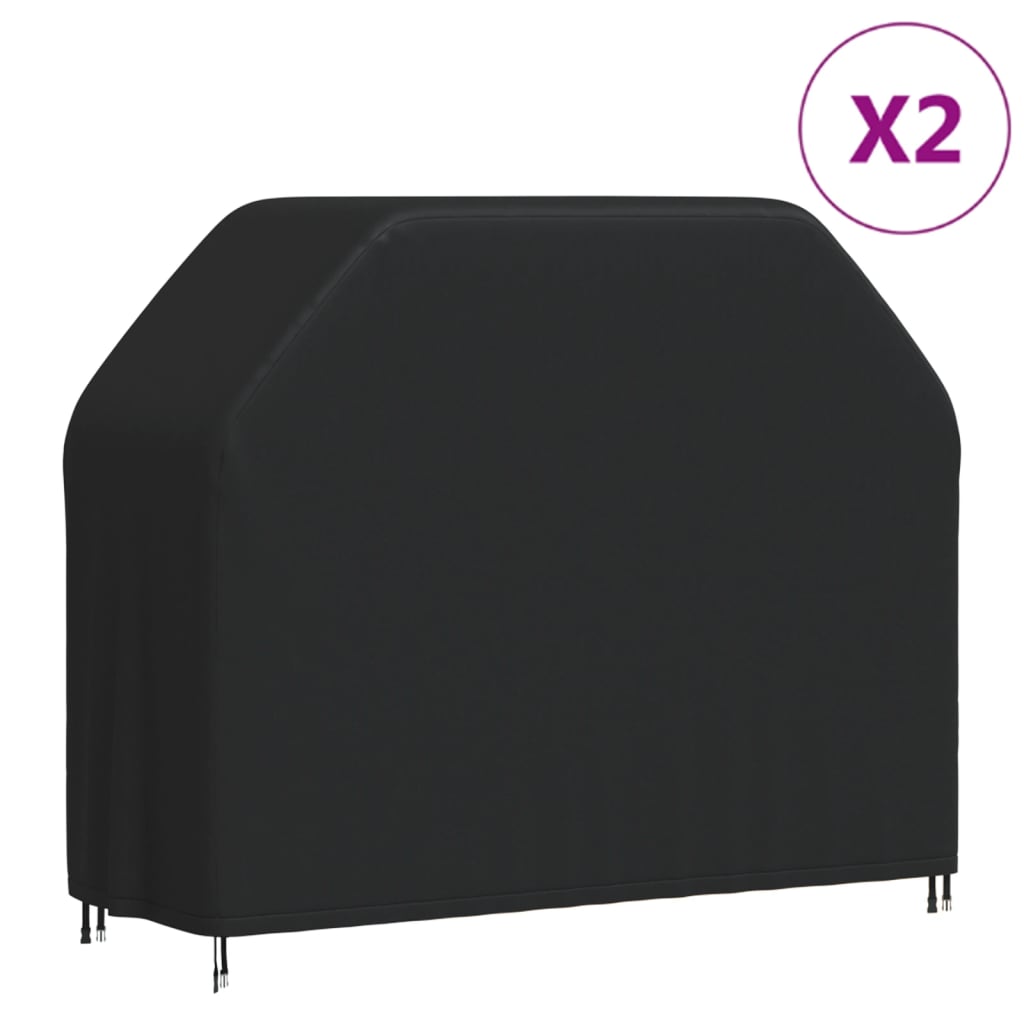 vidaXL BBQ Covers 2 pcs 147x61x112 cm 420D Oxford Fabric at Willow and Wine!