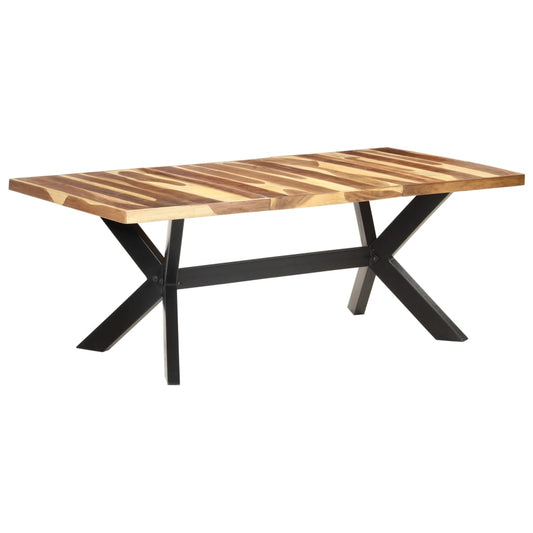 dining-table-200x100x75-cm-solid-wood-with-honey-finish At Willow and Wine