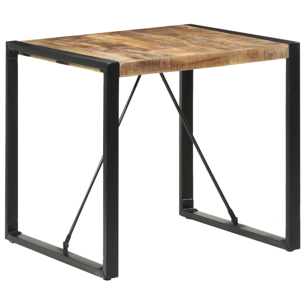 dining-table-80x80x75-cm-rough-mango-wood At Willow and Wine