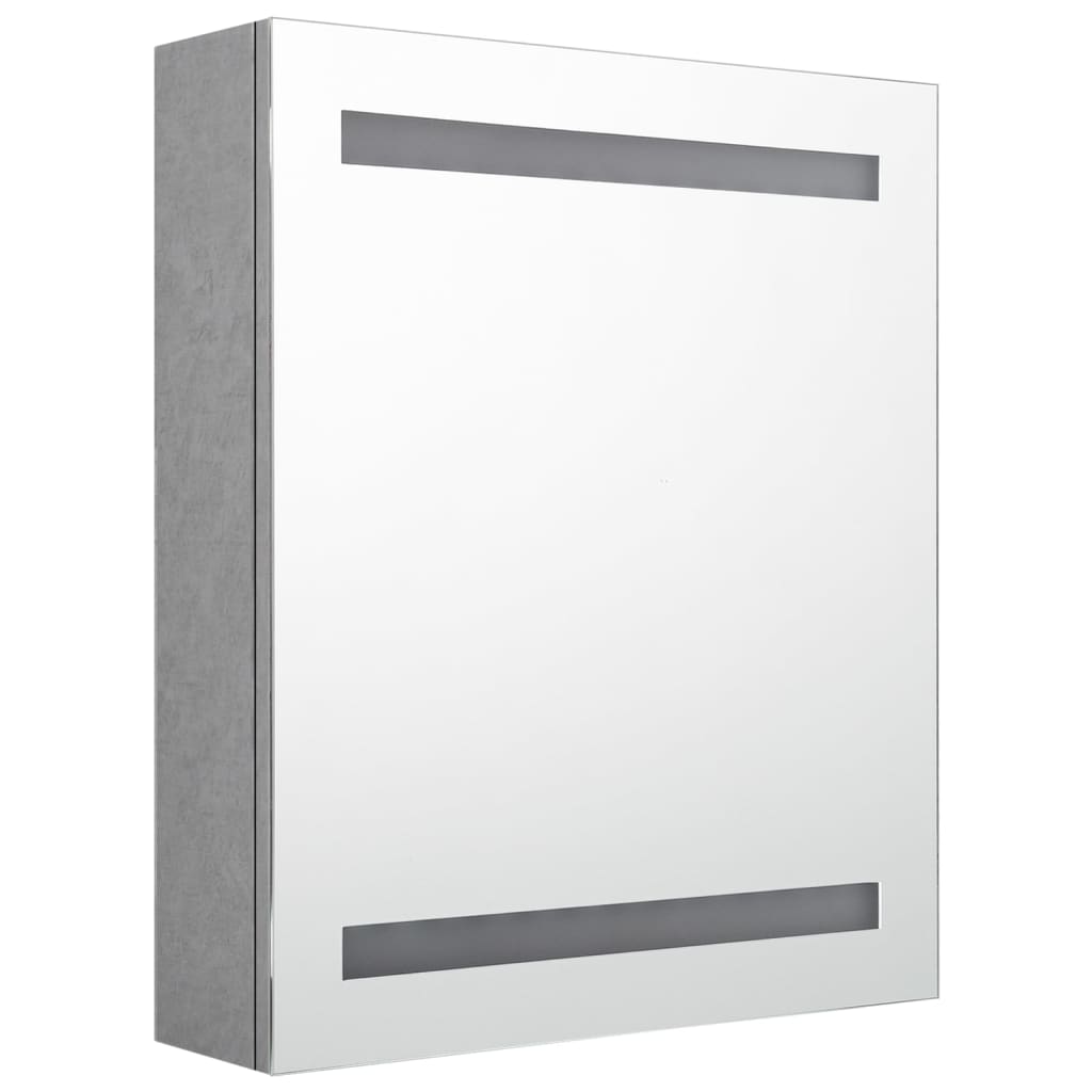 led-bathroom-mirror-cabinet-concrete-grey-50x14x60-cm At Willow and Wine