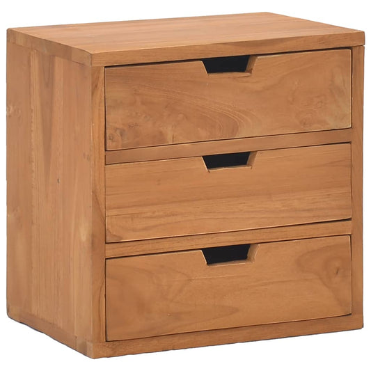 vidaXL Bedside Cabinet 40x30x40 cm Solid Teak Wood at Willow and Wine!