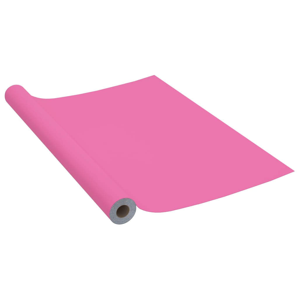 self-adhesive-furniture-film-high-gloss-pink-500x90-cm-pvc At Willow and Wine