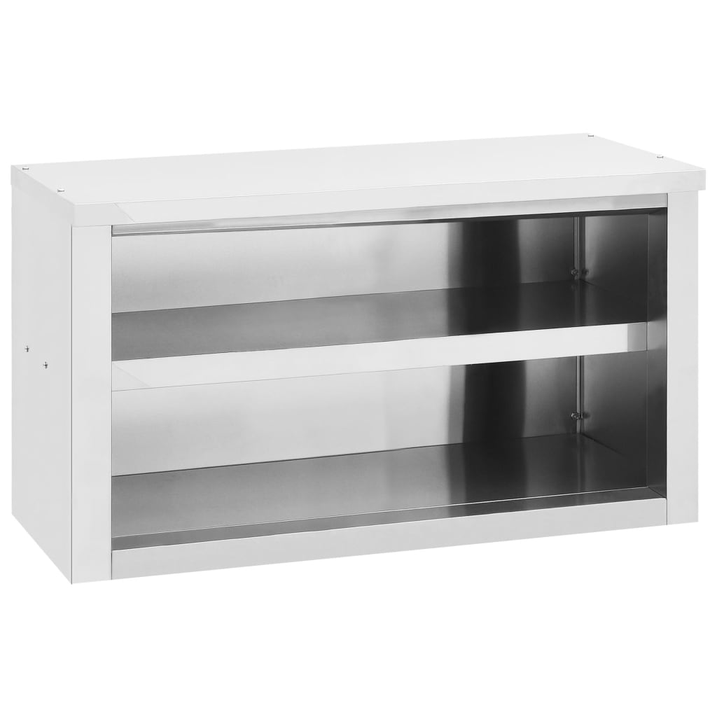 kitchen-wall-cabinet-120x40x50-cm-stainless-steel At Willow and Wine