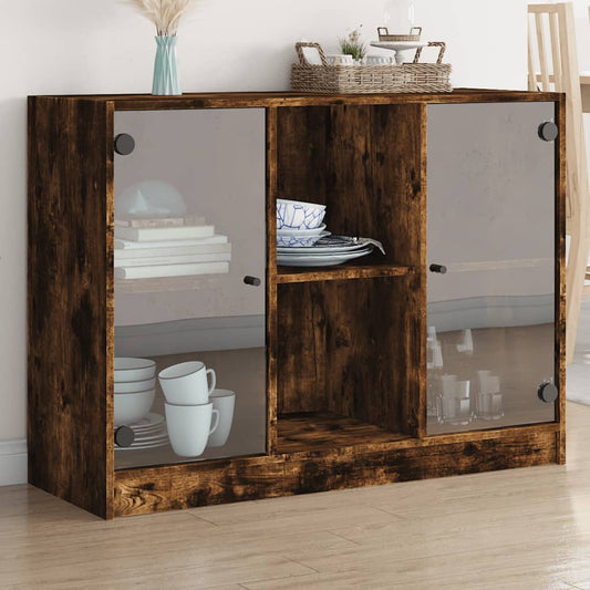 sideboard-smoked-oak-102x37x75-5-cm-engineered-wood-927951 At Willow and Wine