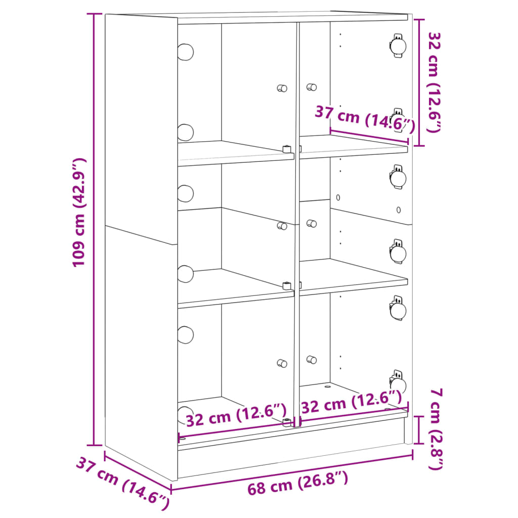 highboard-with-doors-grey-sonoma-68x37x109-cm-engineered-wood-927930 At Willow and Wine