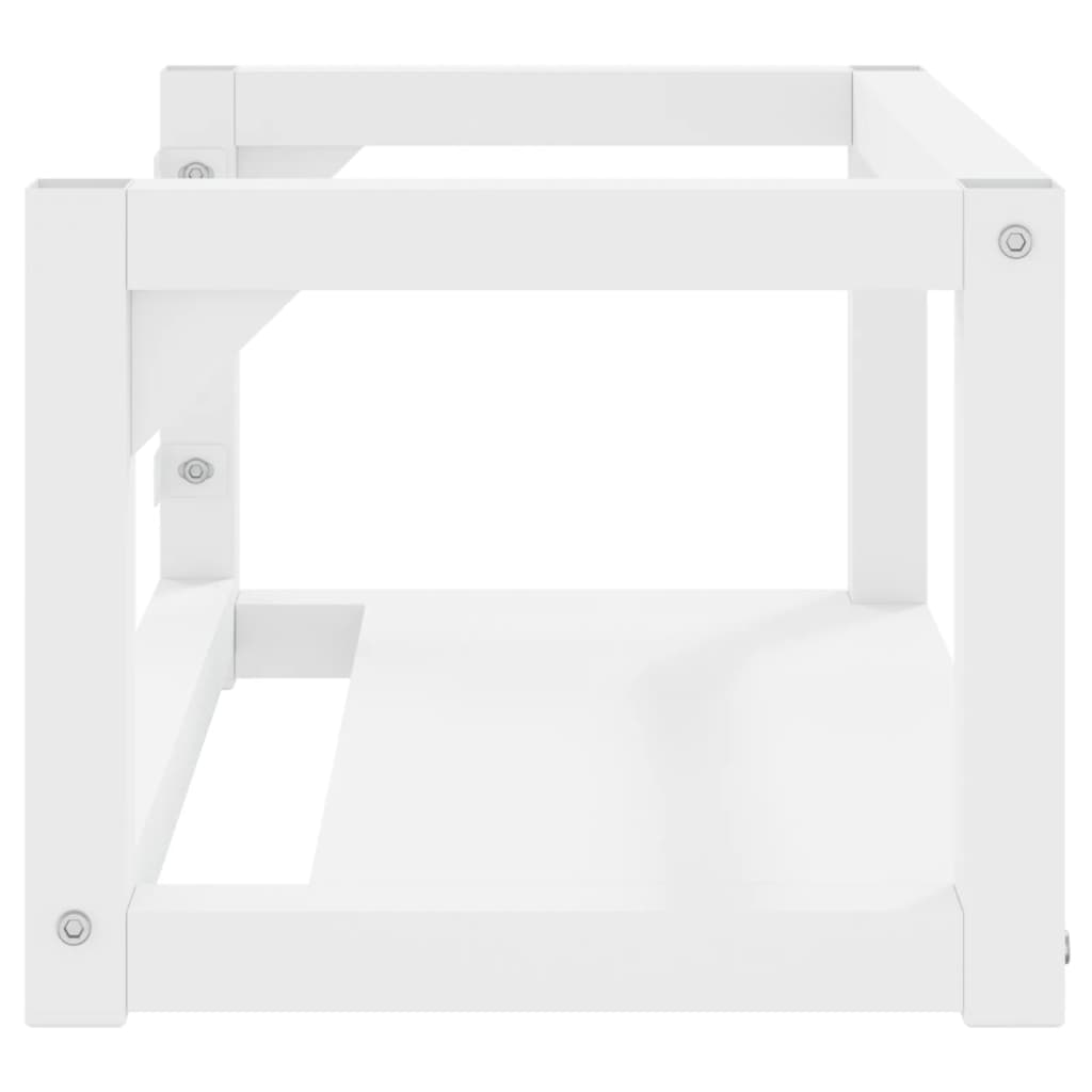 wall-mounted-bathroom-washbasin-frame-white-59x38x31-cm-iron At Willow and Wine