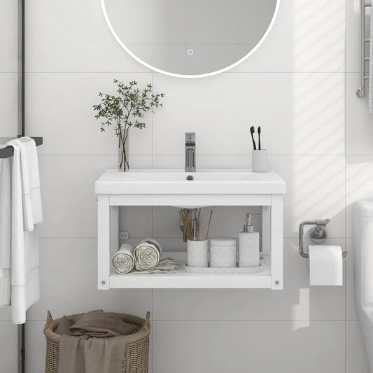 wall-mounted-bathroom-washbasin-frame-white-59x38x31-cm-iron At Willow and Wine