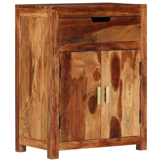 vidaXL Sideboard 58.5x35x75.5 cm Solid Wood Acacia at Willow and Wine!