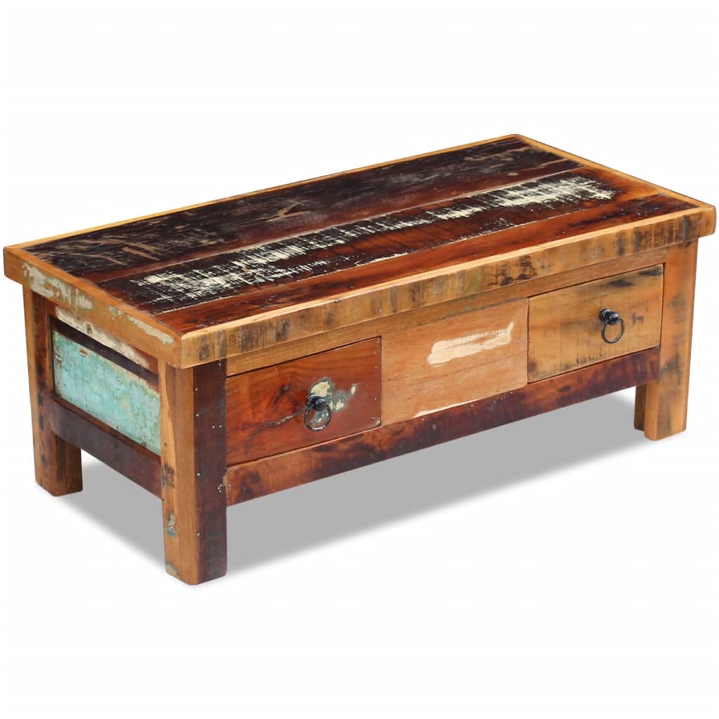 coffee-table-drawers-solid-reclaimed-wood-90x45x35-cm At Willow and Wine