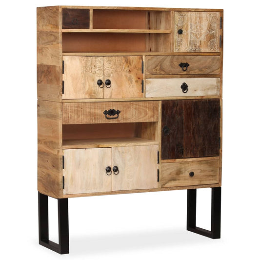 vidaXL Sideboard Solid Mango Wood 100x30x130 cm at Willow and Wine!