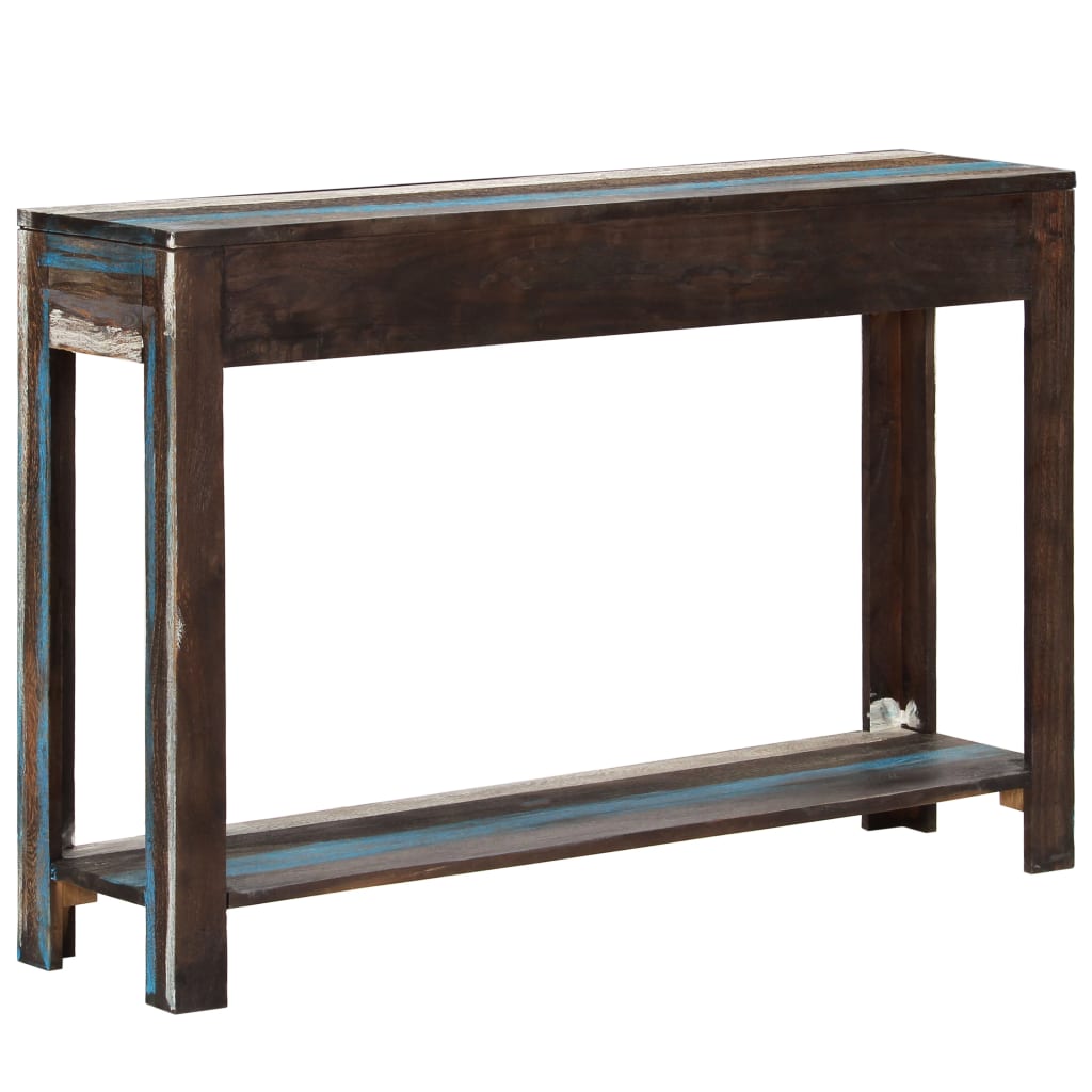 console-table-solid-wood-vintage-118x30x80-cm At Willow and Wine