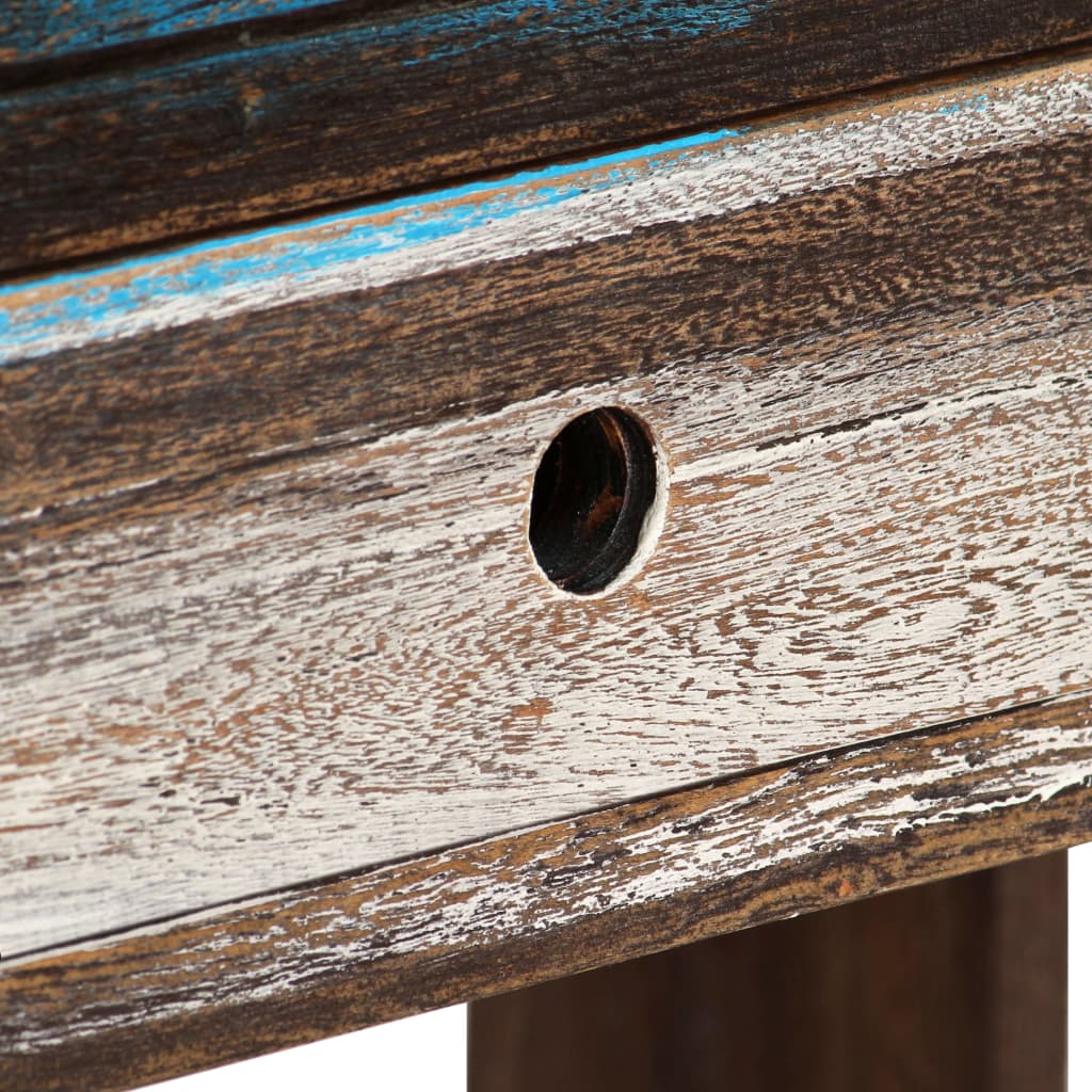 console-table-solid-wood-vintage-118x30x80-cm At Willow and Wine