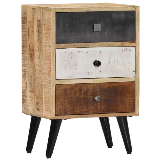 vidaXL Bedside Cabinet 40x30x60 cm Solid Mango Wood