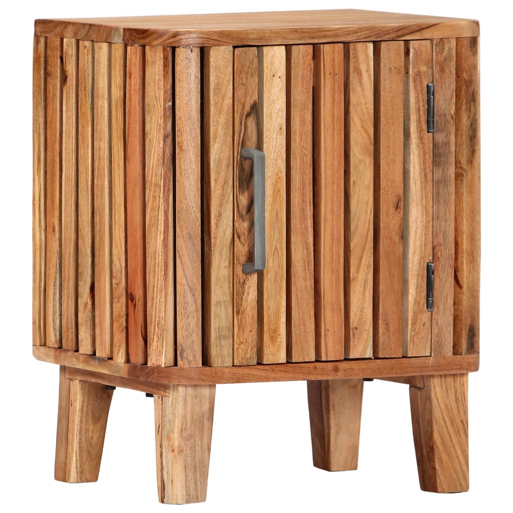 bedside-cabinet-40x30x50-cm-solid-acacia-wood At Willow and Wine