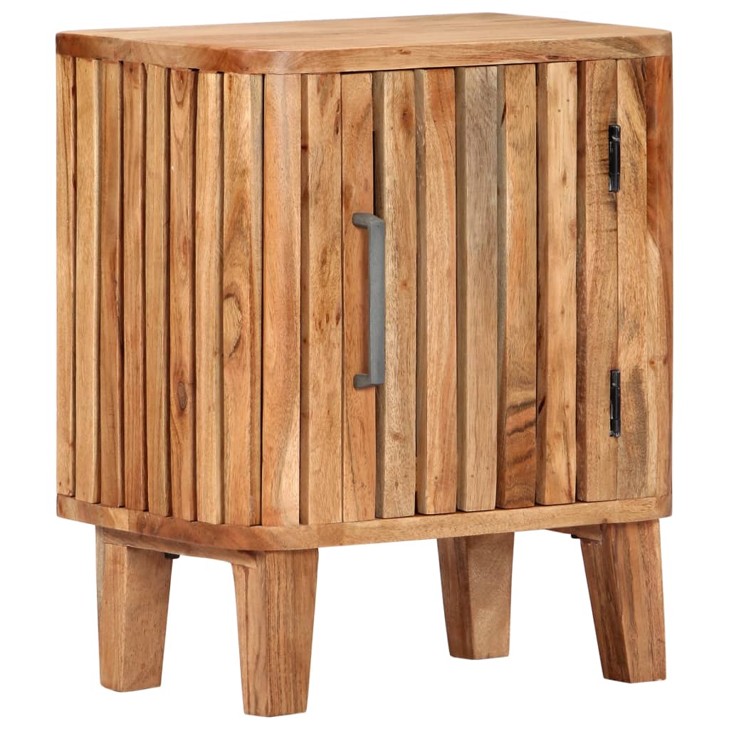 bedside-cabinet-40x30x50-cm-solid-acacia-wood At Willow and Wine