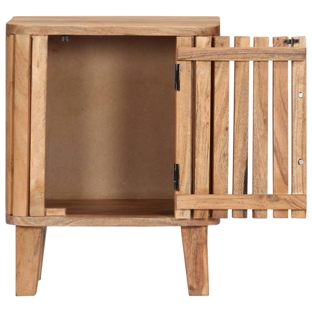 bedside-cabinet-40x30x50-cm-solid-acacia-wood At Willow and Wine