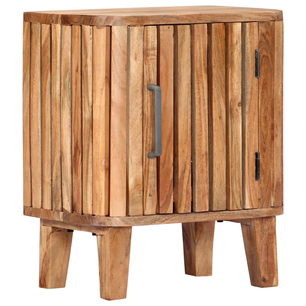 bedside-cabinet-40x30x50-cm-solid-acacia-wood At Willow and Wine