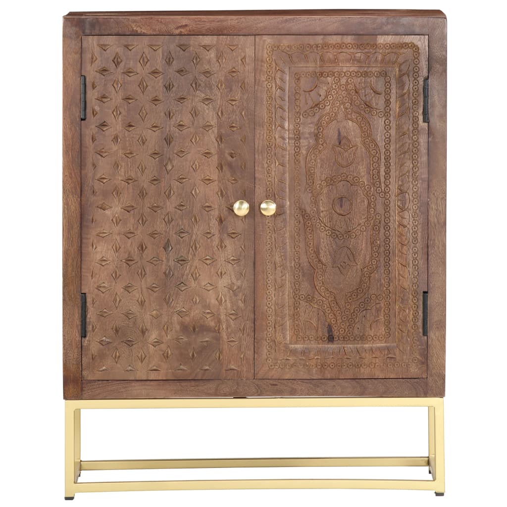 vidaXL Sideboard 60x30x75 cm Solid Mango Wood