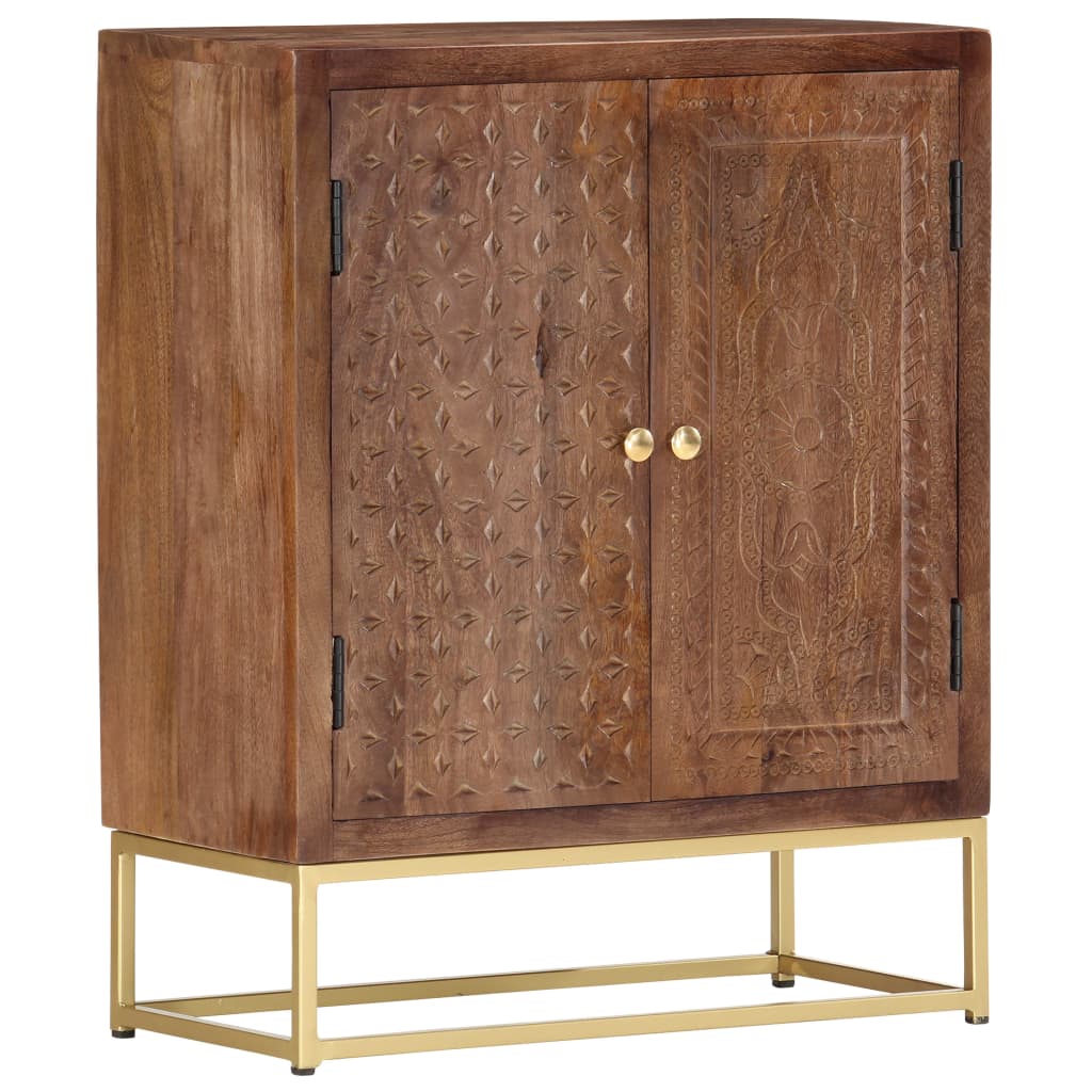 vidaXL Sideboard 60x30x75 cm Solid Mango Wood