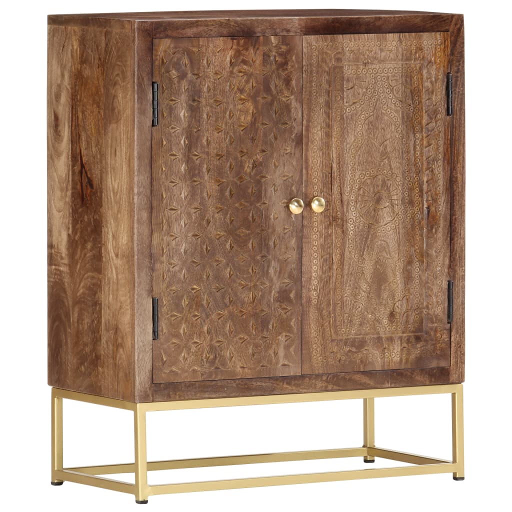 vidaXL Sideboard 60x30x75 cm Solid Mango Wood