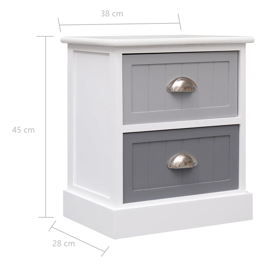 nightstands-2-pcs-grey-38x28x45-cm-paulownia-wood At Willow and Wine