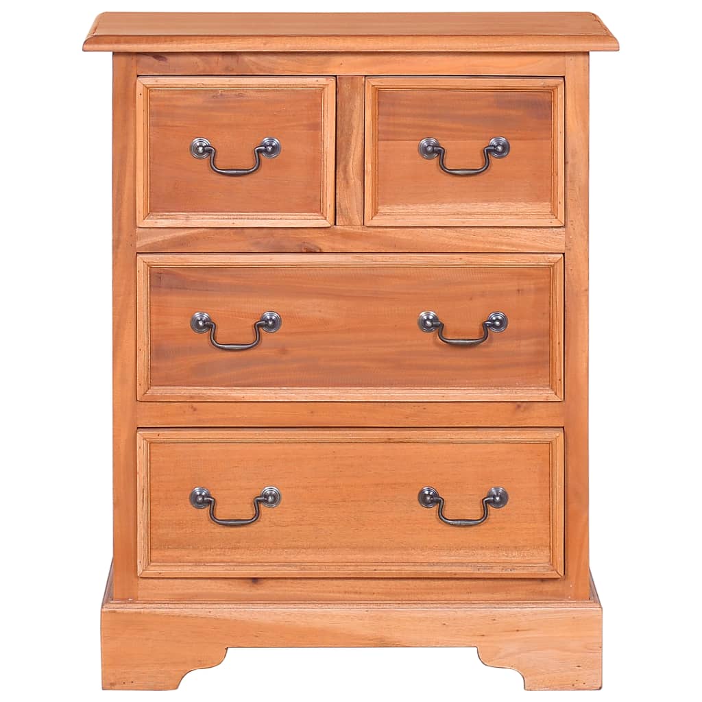 vidaXL Chest of Drawers Solid Mahogany Wood