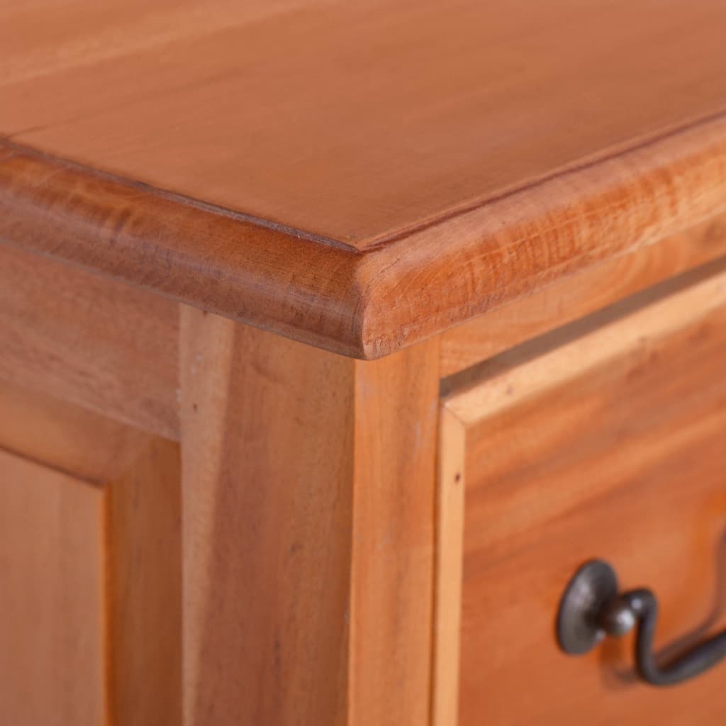 vidaXL Chest of Drawers Solid Mahogany Wood