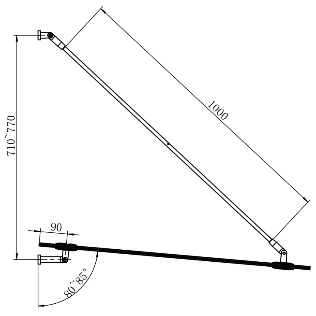 vsg-safety-glass-canopy-front-door-90x75-cm-stainless-steel At Willow and Wine