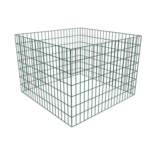 vidaXL Square Mesh Garden Composter 100 x 100 x 70 cm at Willow and Wine!