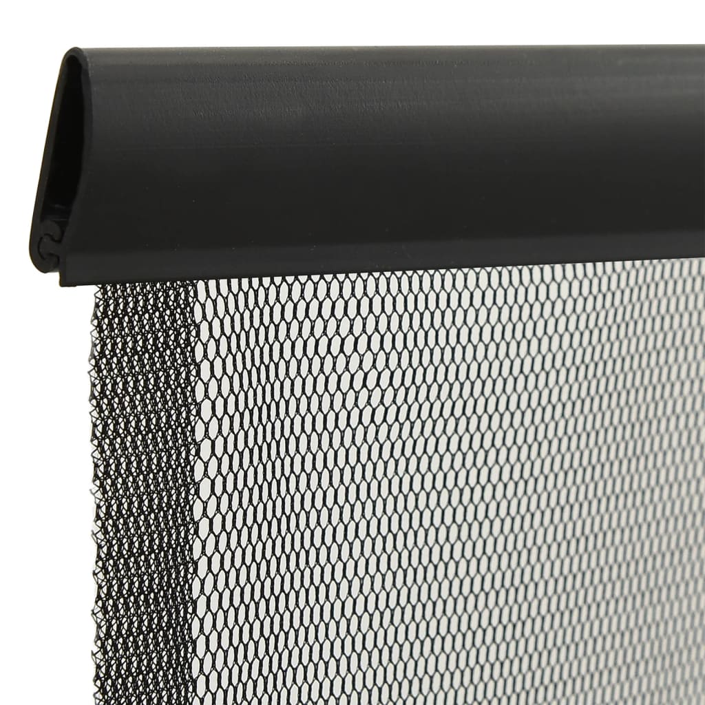 insect-door-screen-with-5-piece-mesh-curtain-black-120x240-cm At Willow and Wine