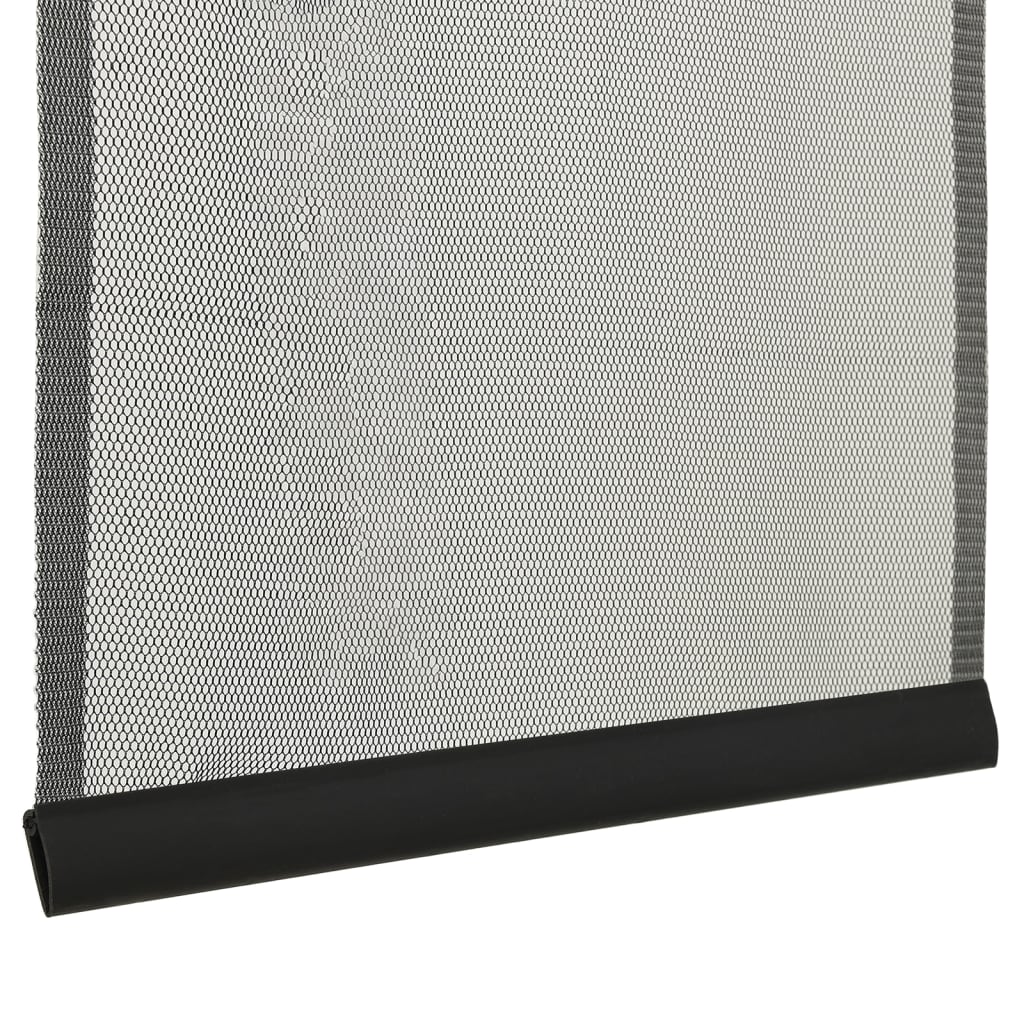 insect-door-screen-with-5-piece-mesh-curtain-black-120x240-cm At Willow and Wine