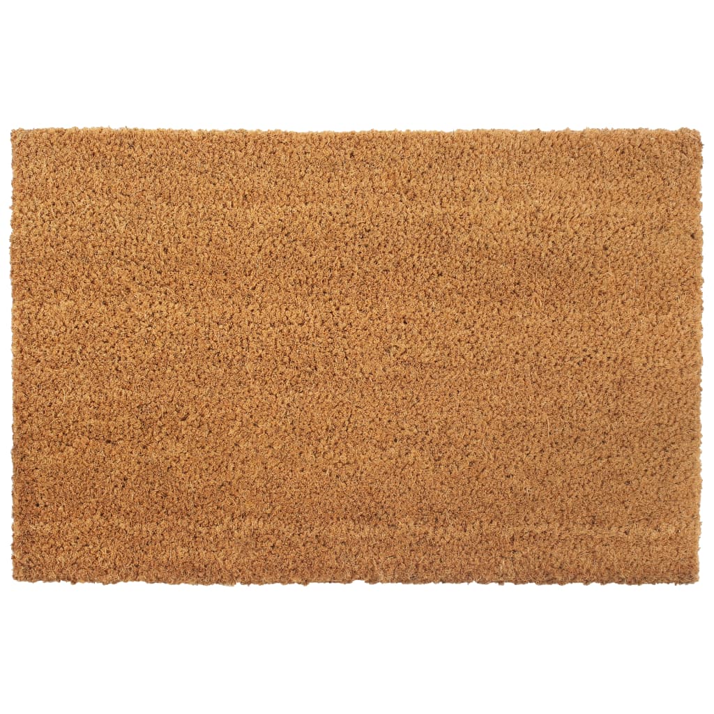 vidaXL Door Mat Natural 50x80 cm Tufted Coir at Willow and Wine!