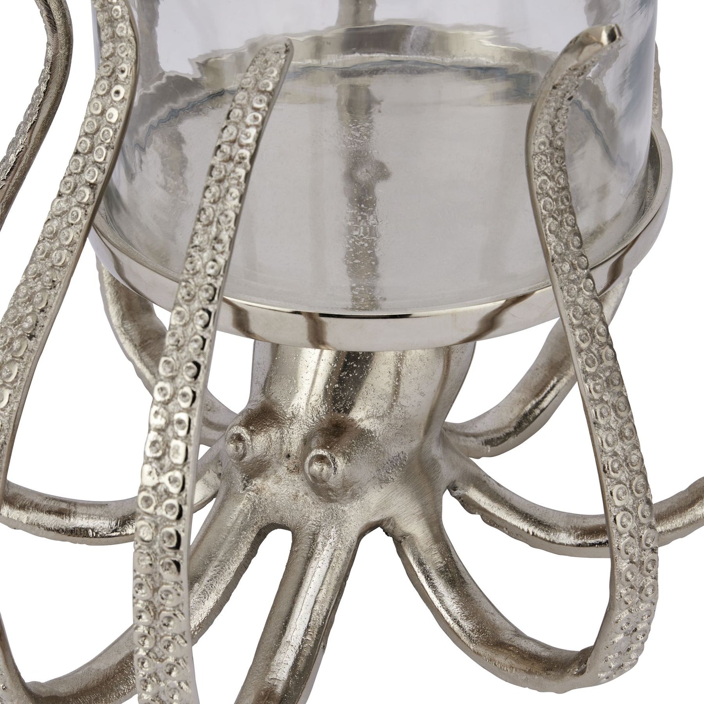 large-silver-octopus-candle-hurricane-lanternat Willow and Wine!