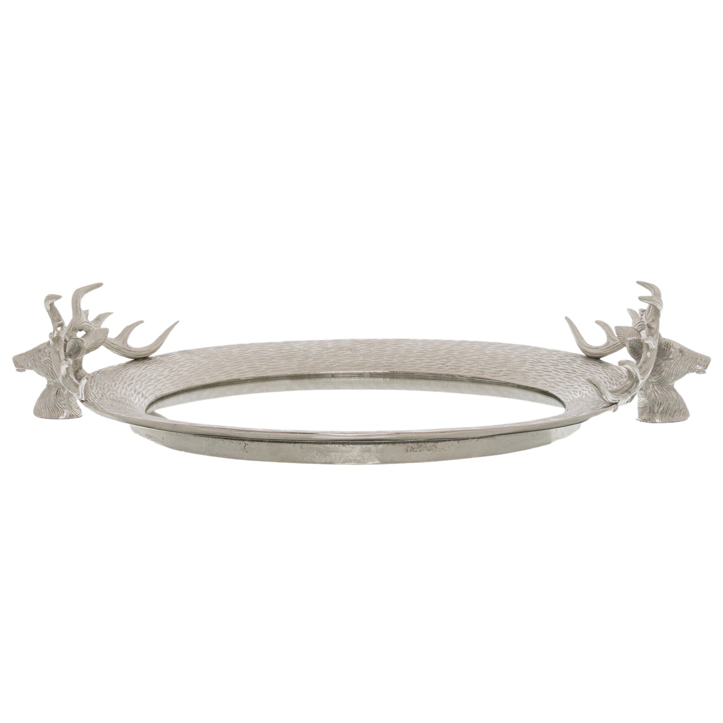 large-mirrored-tray-with-stag-headsat Willow and Wine!