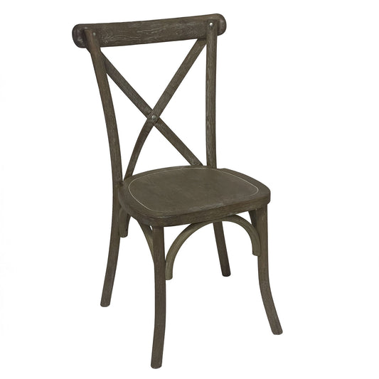 light-oak-cross-back-dining-chairat Willow and Wine!