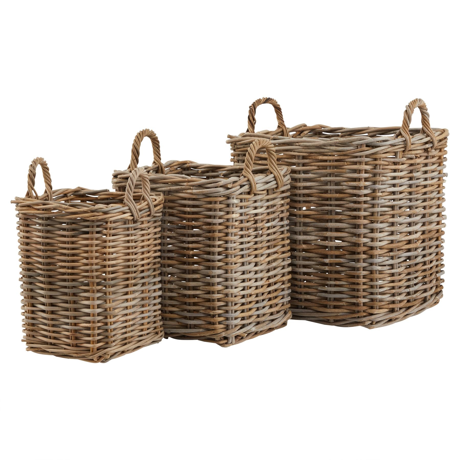 set-of-3-kubu-rattan-square-storage-basketsat Willow and Wine!