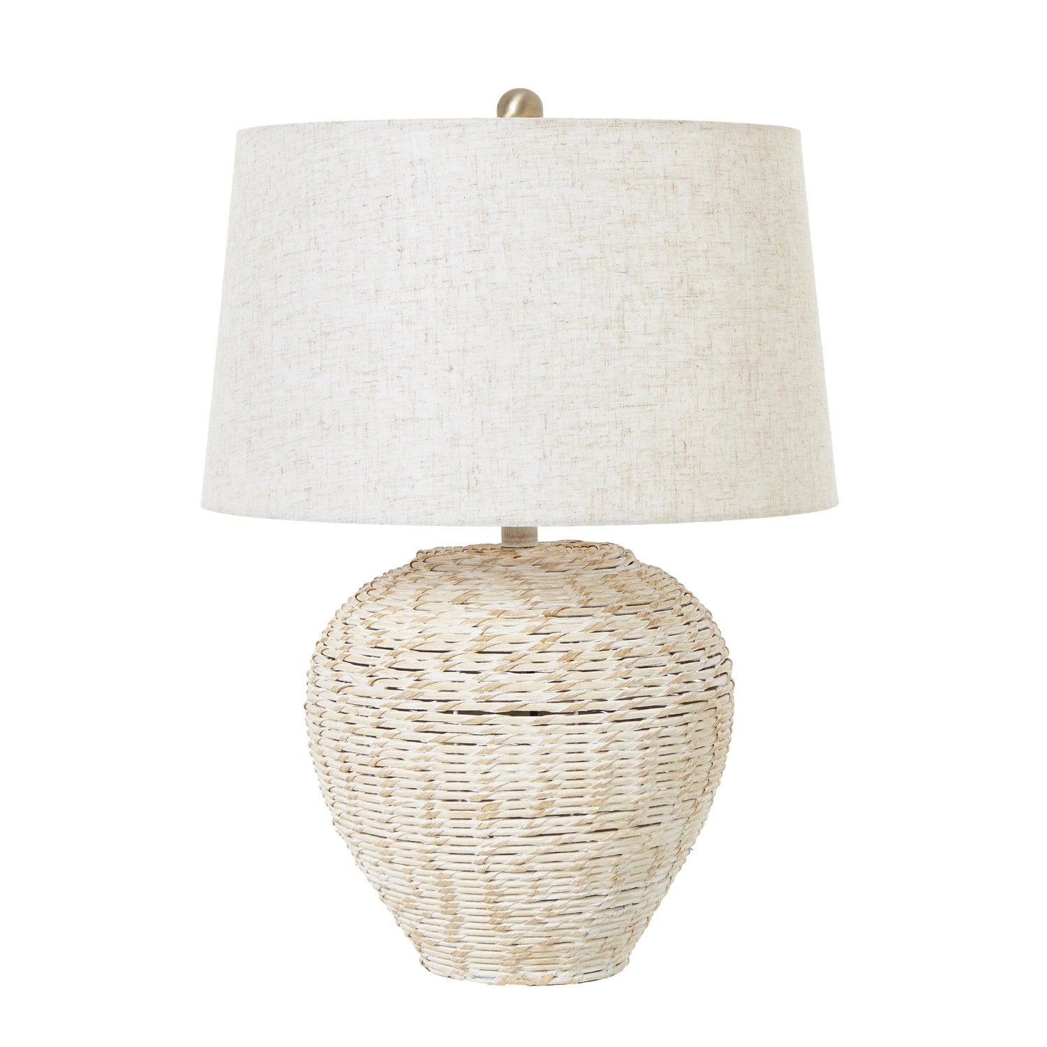 white-wash-wicker-table-lamp-with-linen-shadeat Willow and Wine!