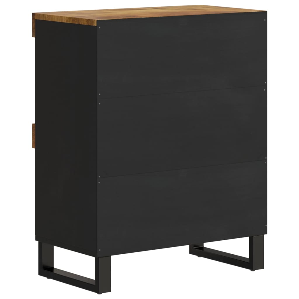 vidaXL Side Cabinet 60x33x75 cm Solid Wood Mango