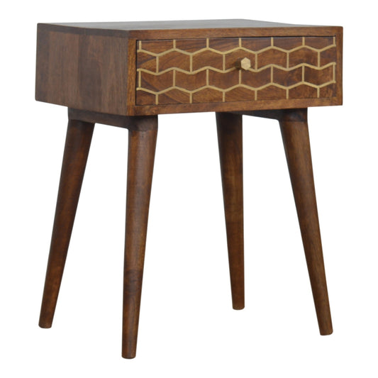 gold-art-pattern-bedside-1at Willow and Wine!