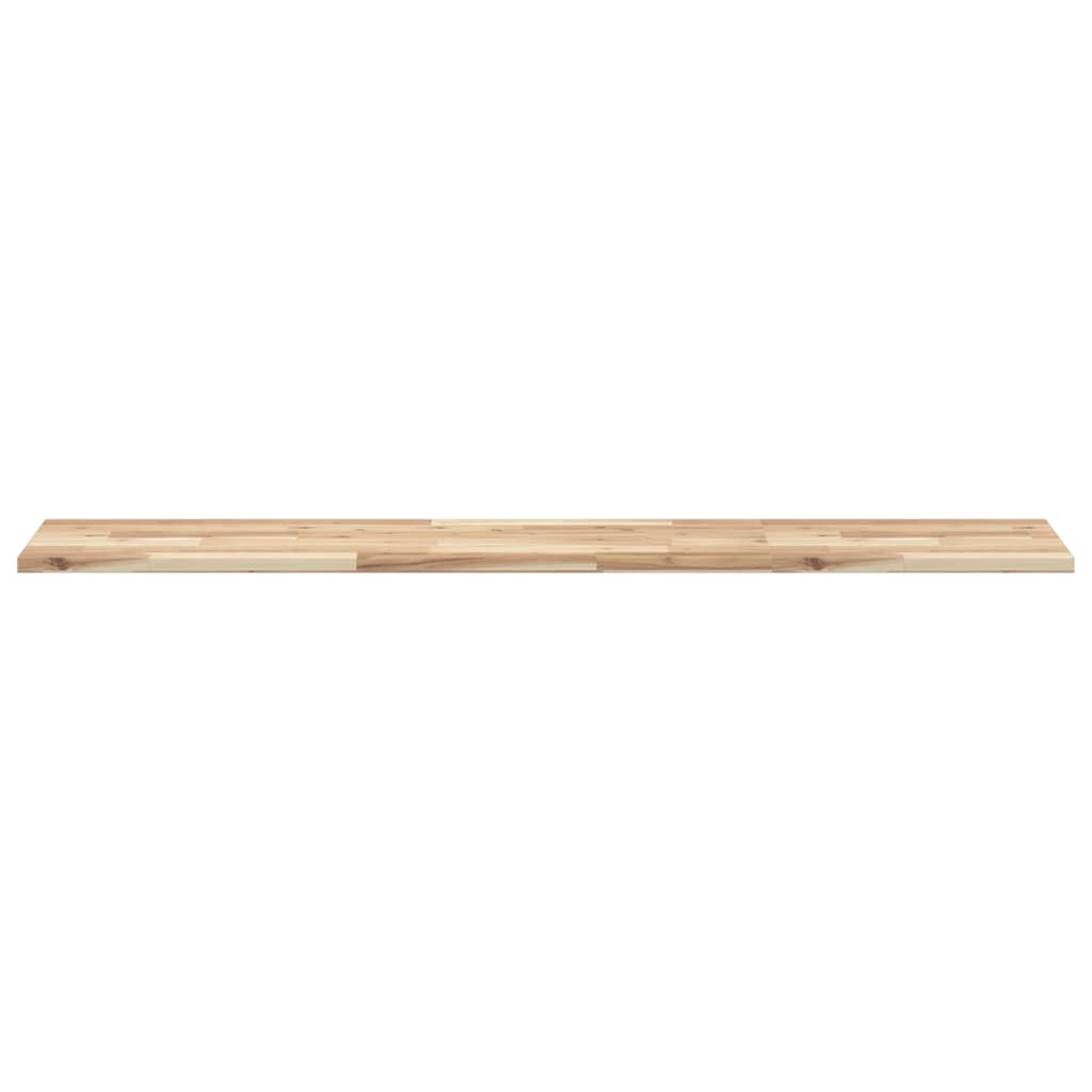 vidaXL Floating Shelves 2 pcs 120x30x2 cm Untreated Solid Wood Acacia