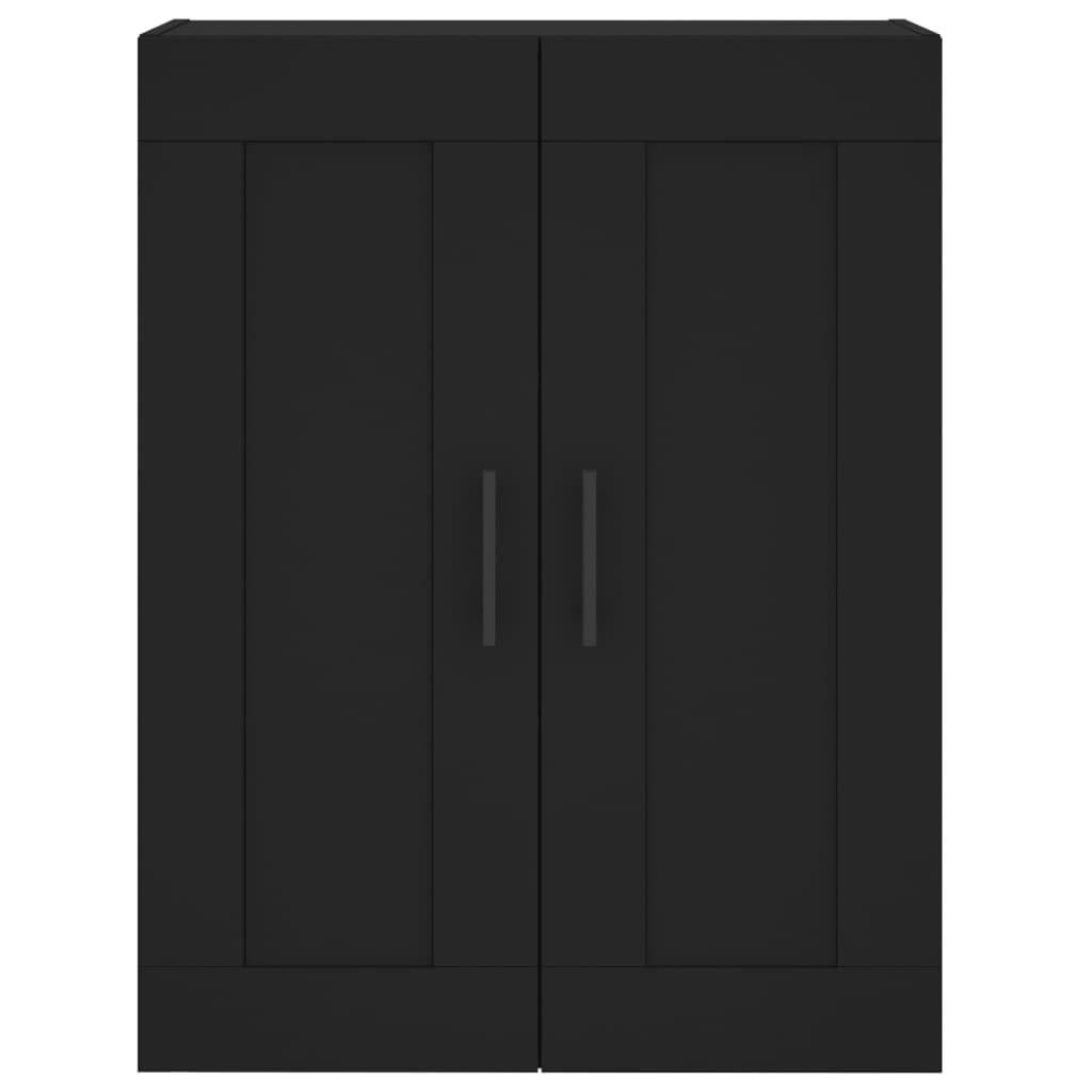 vidaXL Highboard Black 69.5x34x180 cm Engineered Wood