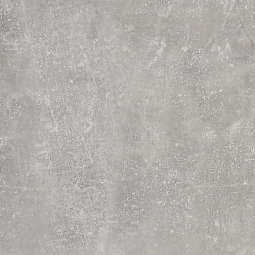 vidaXL Wall Cabinet Concrete Grey 34.5x32.5x90 cm Engineered Wood