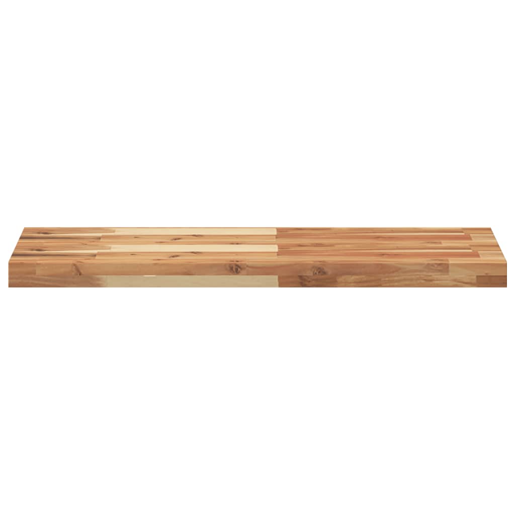 vidaXL Floating Shelves 2 pcs 100x30x4 cm Oil Finished Solid Wood Acacia