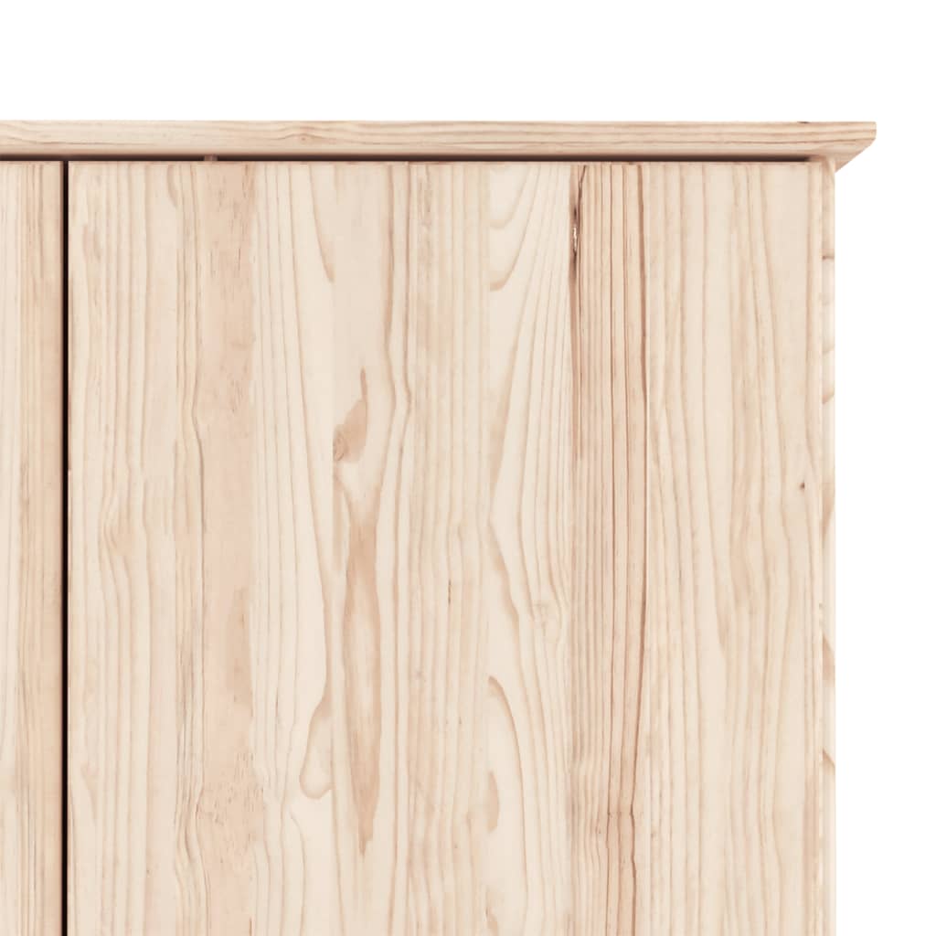 vidaXL Wardrobe ALTA 90x55x170 cm Solid Wood Pine