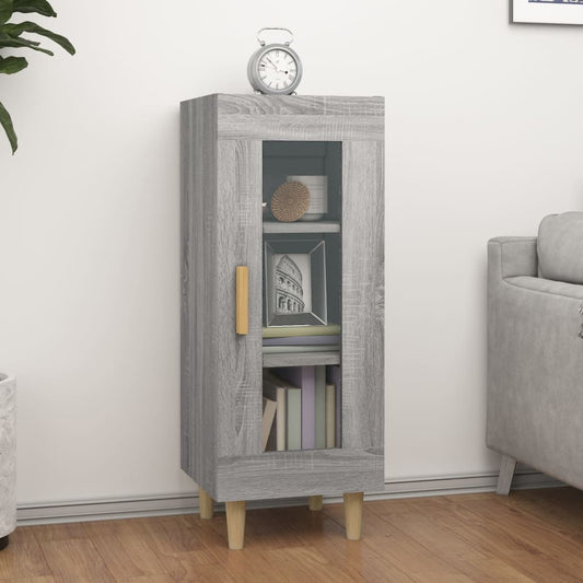 vidaXL Sideboard Grey Sonoma 34.5x34x90 cm Engineered Wood