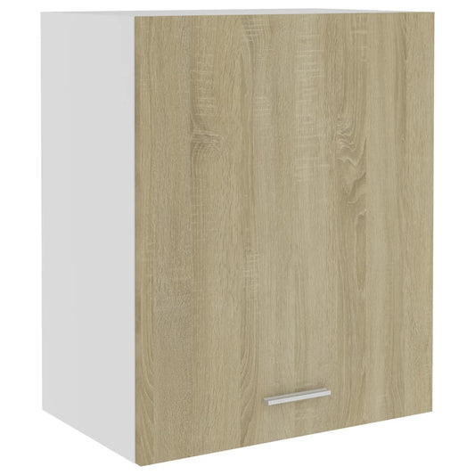 vidaXL Hanging Cabinet Sonoma Oak 50x31x60 cm Engineered Wood