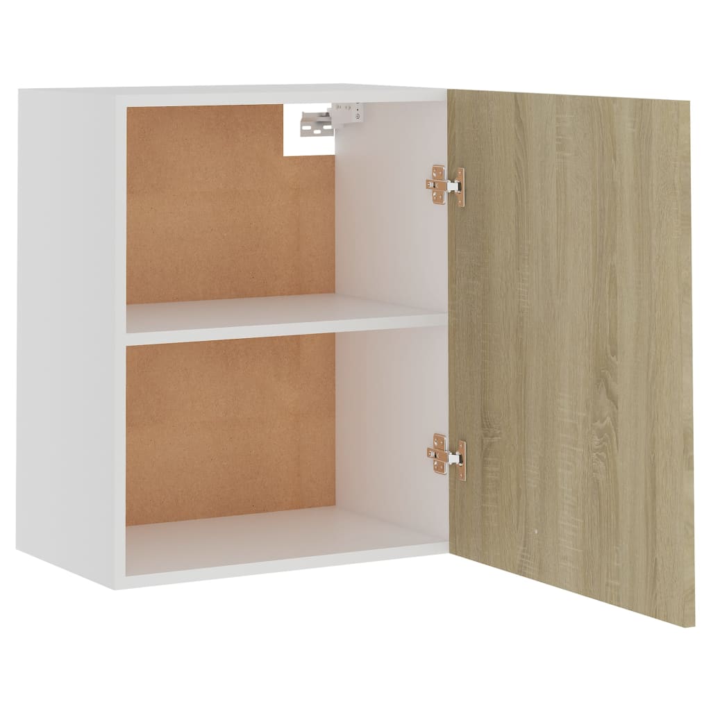 vidaXL Hanging Cabinet Sonoma Oak 50x31x60 cm Engineered Wood