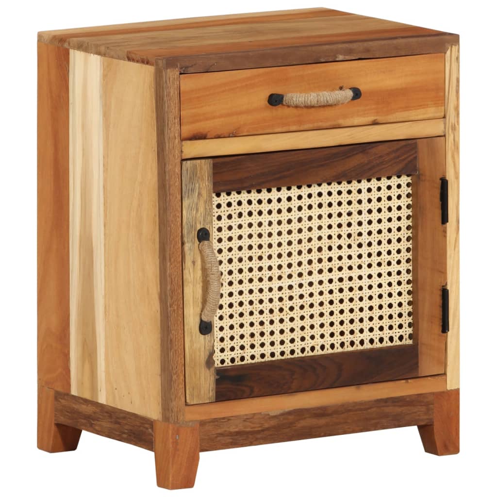 Bedside Cabinet 40x30x50 cm Solid Reclaimed Wood at Willow and Wine