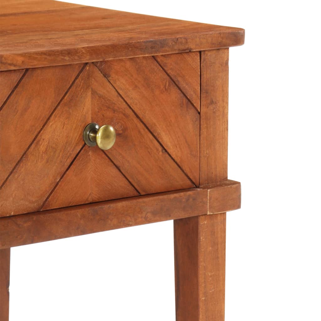 Bedside Cabinet 40x40x50 cm Solid Acacia Wood at Willow and Wine