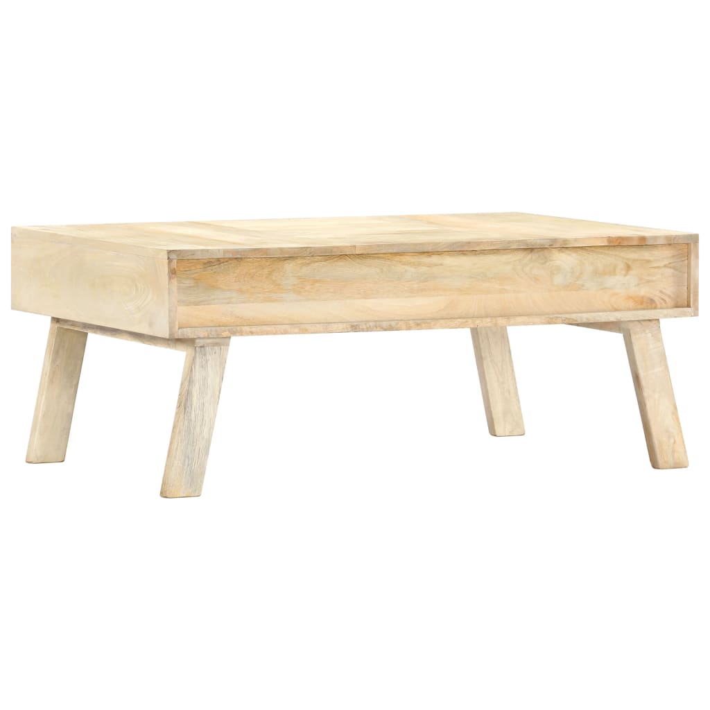 Coffee Table 100x60x40 cm Solid Mango Wood at Willow and Wine